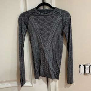 Grey Lululemon Long Sleeve
